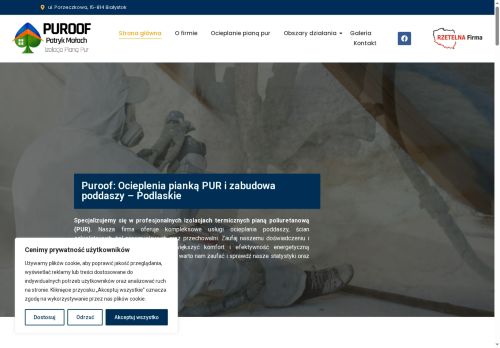 Patryk Małach Usługi Budowlane. Natrysk Pianki PUR